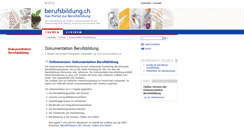 Desktop Screenshot of doku.berufsbildung.ch