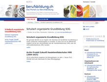 Tablet Screenshot of hms.berufsbildung.ch