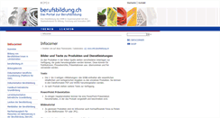 Desktop Screenshot of info.berufsbildung.ch