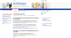 Desktop Screenshot of lbv.berufsbildung.ch