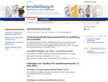 Tablet Screenshot of lbv.berufsbildung.ch