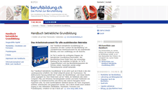 Desktop Screenshot of hb.berufsbildung.ch