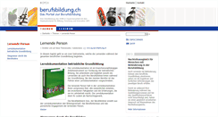 Desktop Screenshot of lp.berufsbildung.ch