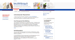 Desktop Screenshot of cm.berufsbildung.ch