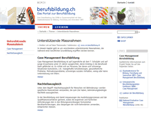 Tablet Screenshot of cm.berufsbildung.ch